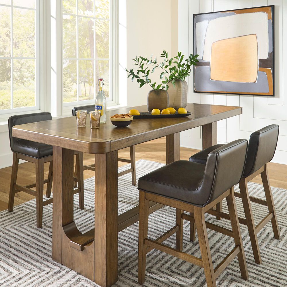 Millenium Cabalynn Counter Height Table in Light Brown - Table Only, , large