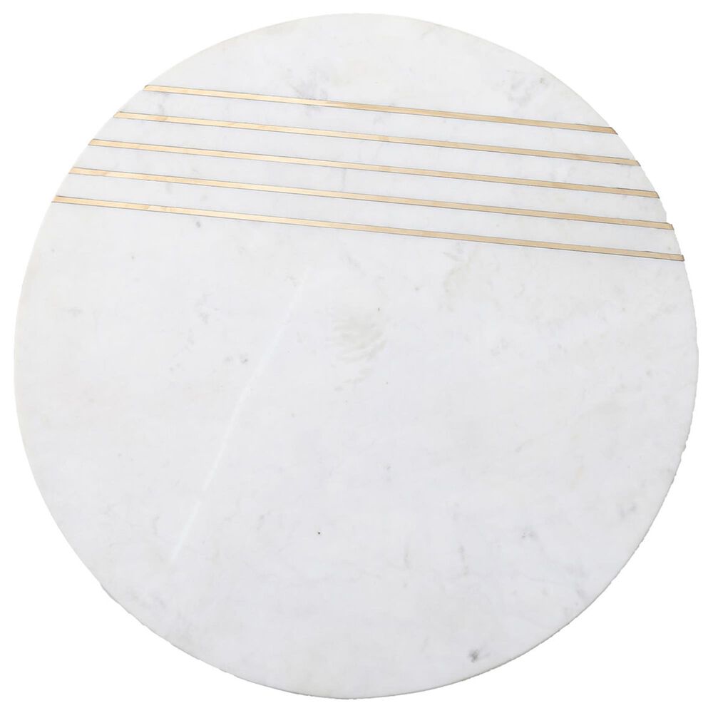37B Terrace 2-Piece Round Nesting Table in Natural Acacia and White, , large