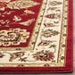 Safavieh Lyndhurst LNH555 8"9" x 12" Red and Ivory Area Rug, , large