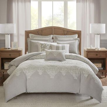 Goldstar Bedding Barely There 9-Piece King Comforter Set in Natural, , large