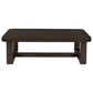 Ashley Breckington Rectangular Cocktail Table in Dark Brown, , large