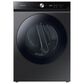 Samsung Bespoke 5.3 Cu. Ft. Front Load Washer and 7.6 Cu. Ft. Electric Dryer Laundry Pair with Stacking Kit in Brushed Black, , large