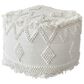 Uttermost Uriah Pouf in Soft Ivory, , large