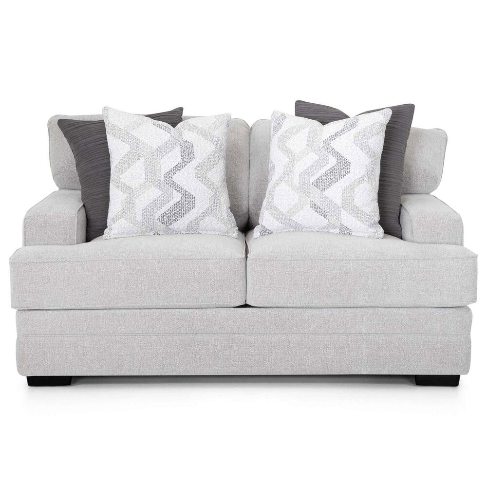 Moore Furniture Stella Stationary Loveseat in Stella Pepper, , large
