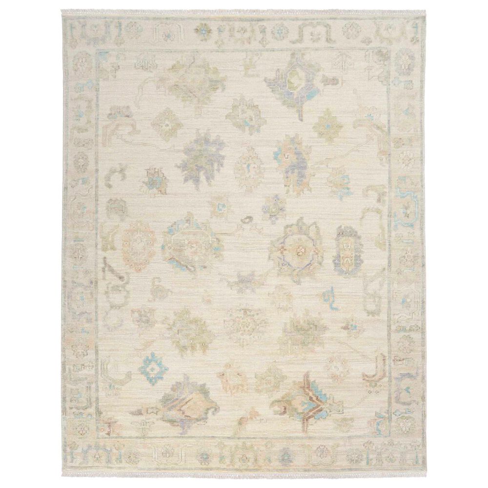 Nourison Odessa Ivory and Grey Multicolor 2" x 3" Area Rug, , large