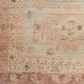Nourison Vintage Washables Sage and Multicolor 9"10" x 13"2" Area Rug, , large