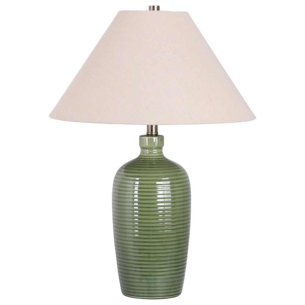 Classy Art Wholesalers Verdant Elegance Table Lamp in Green, , large