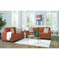 Ashley Aviemore Stationary Sofa and Loveseat Set in Spice, , large