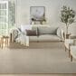 Nourison Courtyard Ivory and Silver 8" x 10" Indoor/Outdoor Area Rug, , large