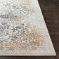 Surya Aisha Charcoal, Gray, Mustard and Light Gray 6"7" x 9"6" Area Rug, , large