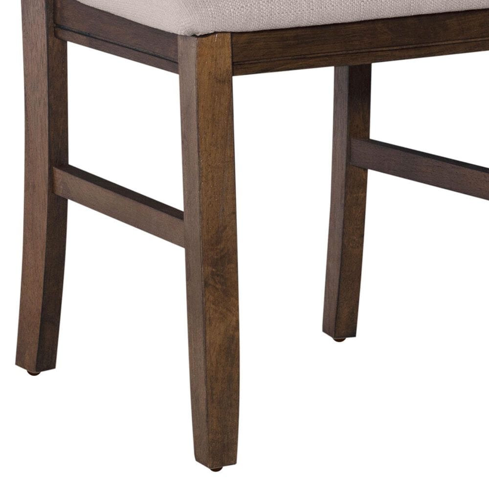 Linon Home Decor Turino Side Chair in Rustic Umber, , large