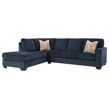 Ashley Aviemore 2-Piece Sectional with Left-Facing Chaise in Ink, , large