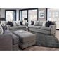 Moore Furniture Juno Stationary Loveseat in Crosby Denim, , large