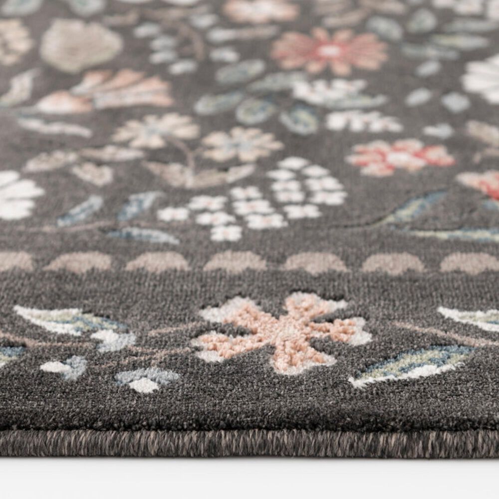 Central Oriental Rooted Abbey and Multicolor 7'10" x 9'10" Area Rug, , large