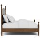 Riverside Furniture Calhoun 4-Piece King Panel Bedroom Set in Whiskey Oak, , large