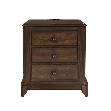 Mayberry Hill Chairside Table in Cherry, , large