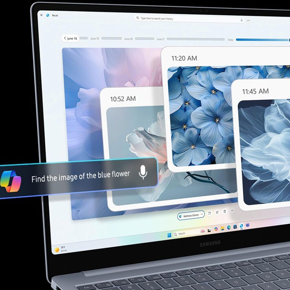 Samsung Galaxy Book4 Edge 14&quot; Laptop|Snapdragon X Elite X1E-80-100 - 16GB RAM - Qualcomm Adreno Graphics - 512GB SSD in Sapphire Blue, , large