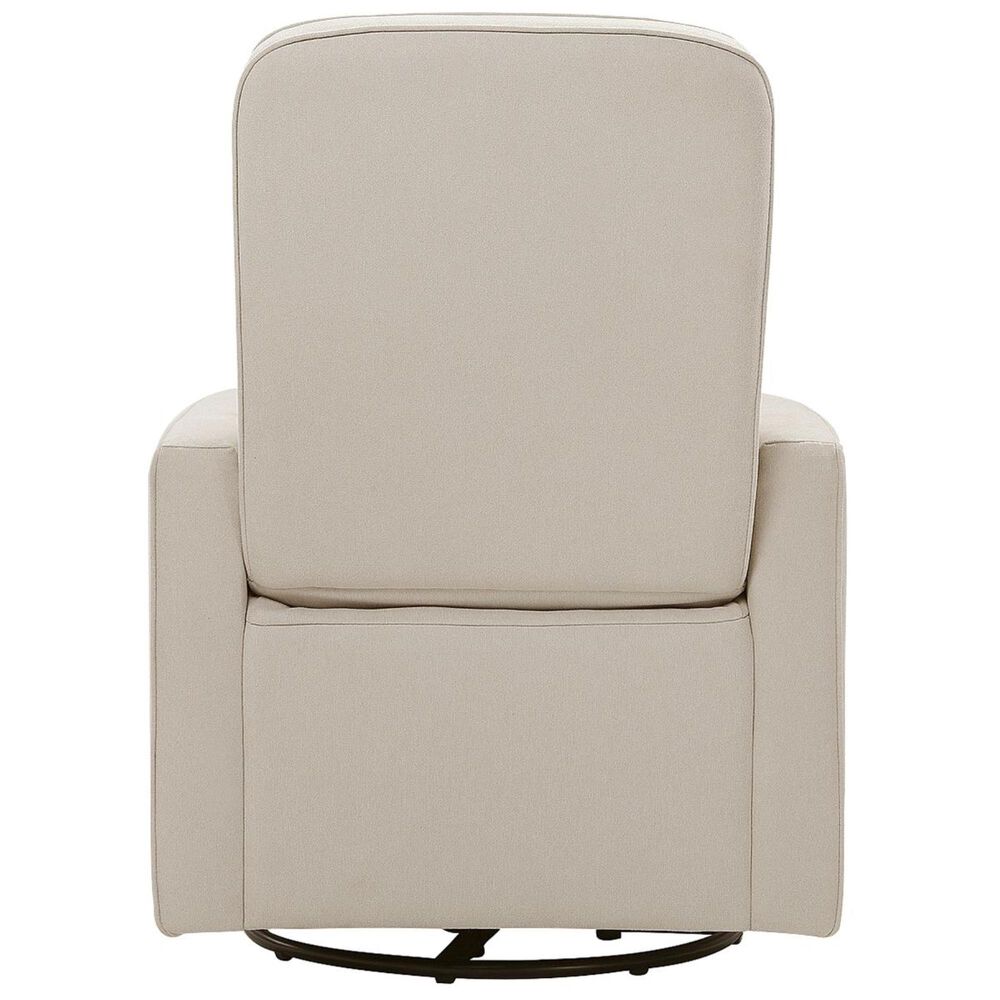DaVinci Olive AllPurpose Swivel Glider with Bonus Ottoman in Cream NFM