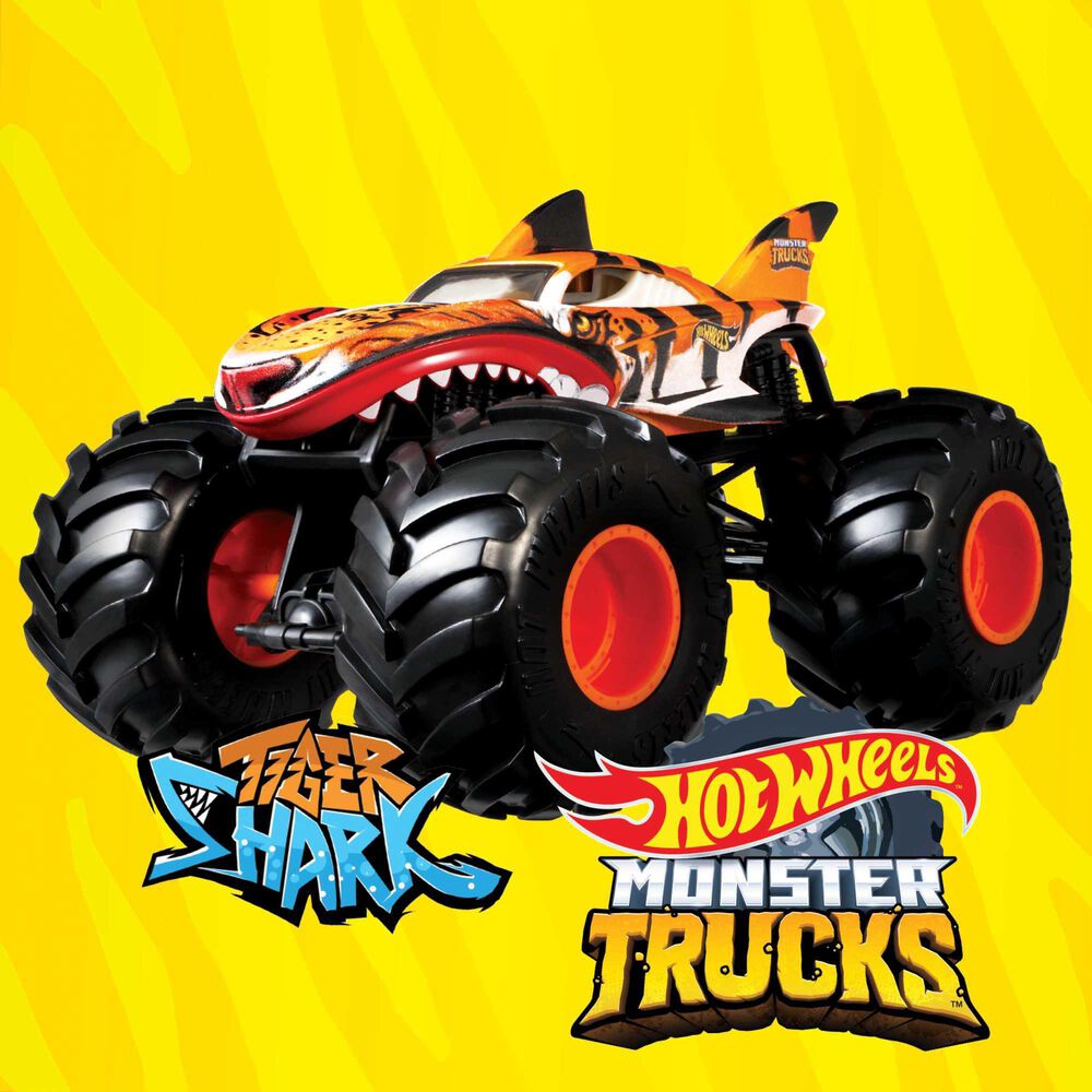 Hot Wheels Monster Trucks 124 Tiger Shark ubicaciondepersonas.cdmx