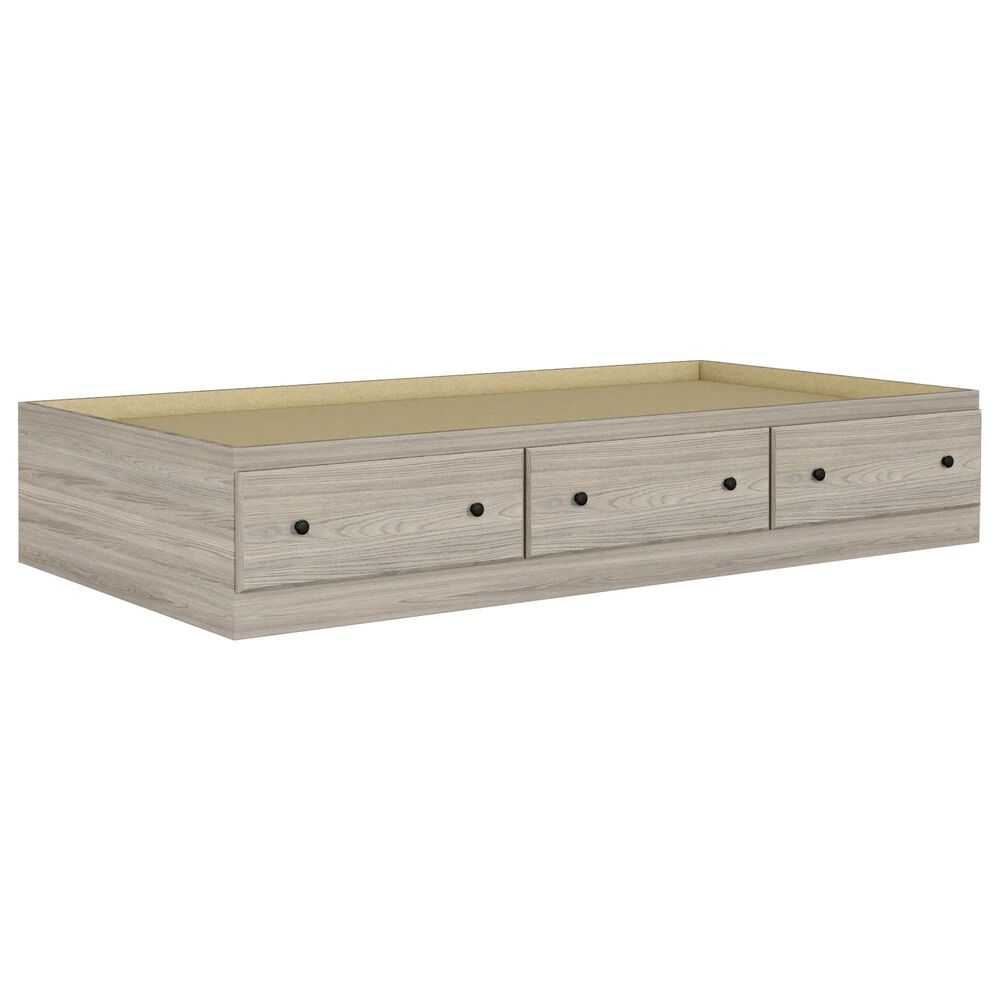 Lemoore Essential Twin Mates Bed in Swedish Grey Elm, , large