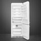 SMEG 18.01 Cu. Ft. Retro Bottom Freeze Refrigerator with Left Hinge in White, , large