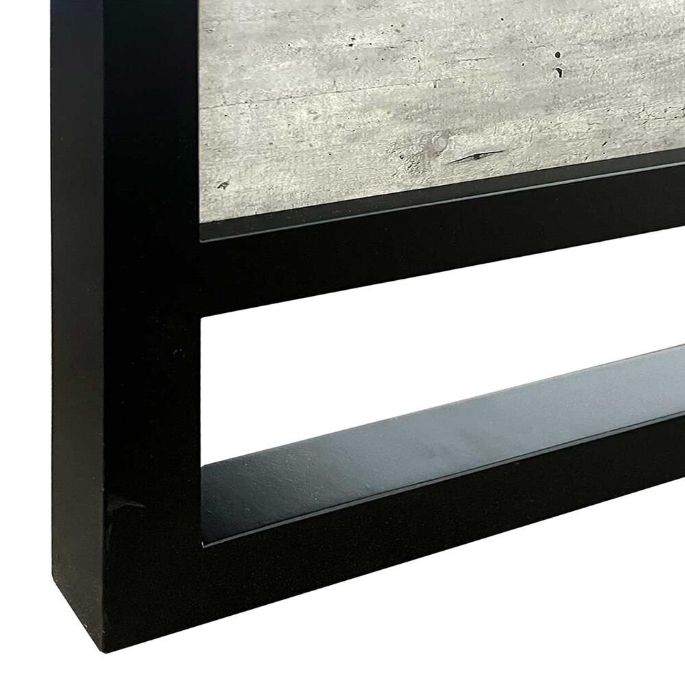 Wycliff Bay Mason L-Shaped Desk in Gray and Black, , large