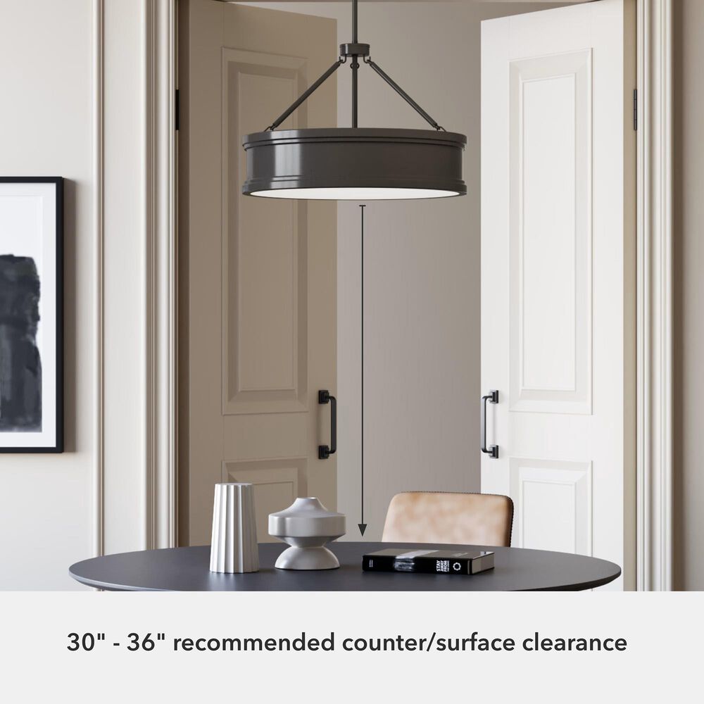 Hunter Capshaw 5-Light Pendant in Noble Bronze, , large