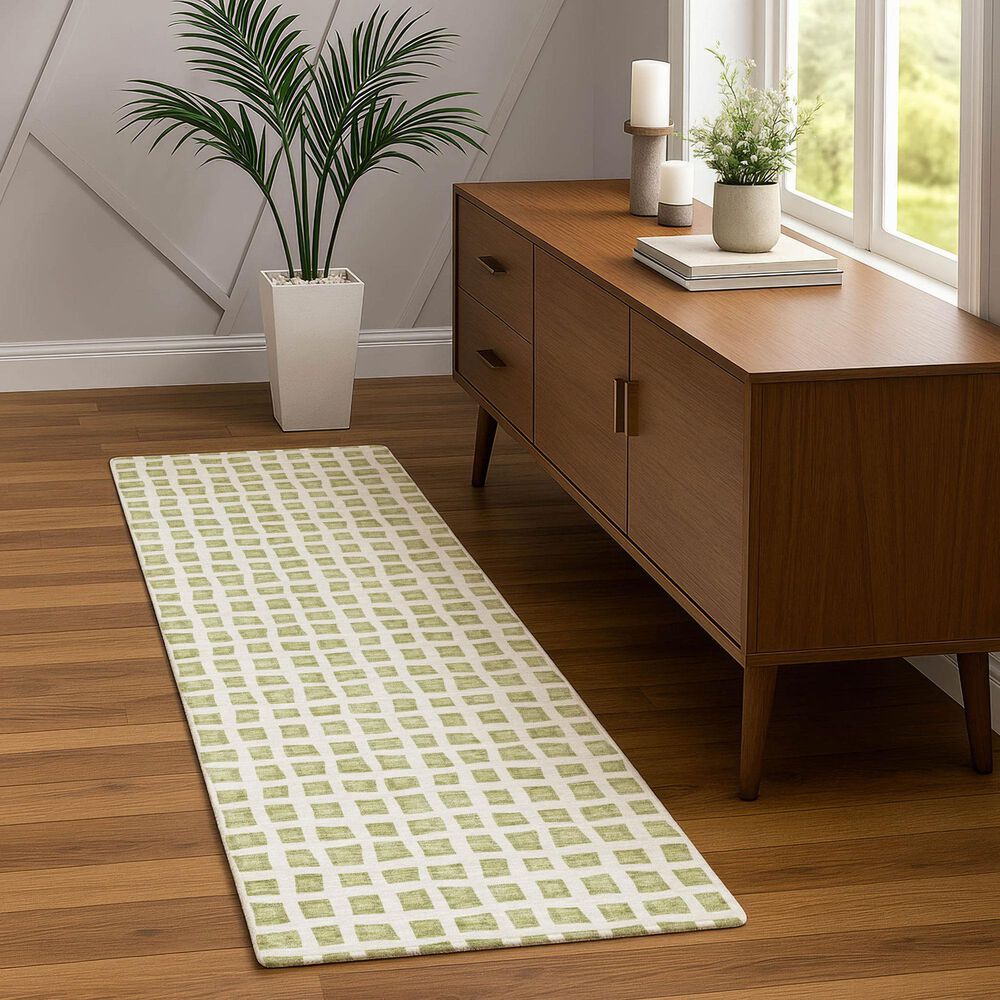 Dalyn Rug Company The Reserve TR4 Aloe 2&#39;3&quot; x 7&#39;6&quot; Indoor/Outdoor Runner, , large