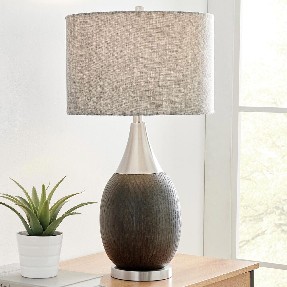 Lite Source Ramona Table Lamp in Walnut, , large