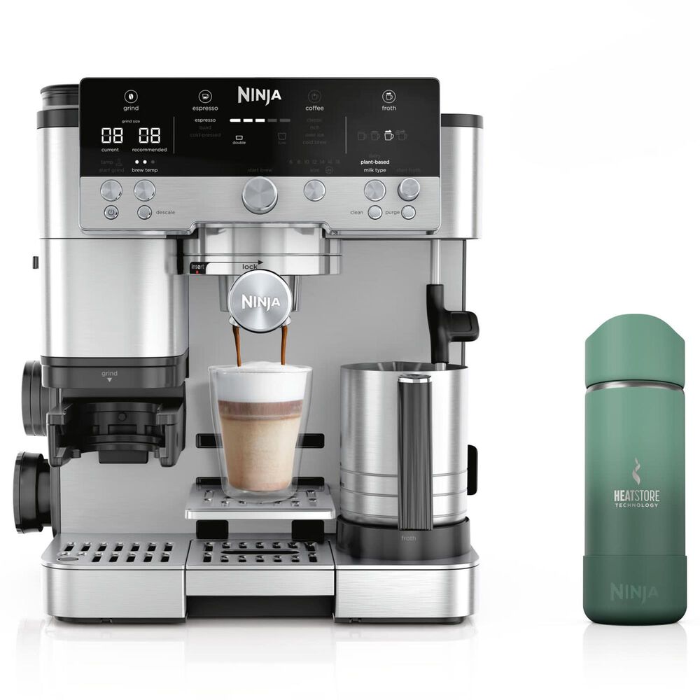 Ninja Luxe Cafe Premier Series 3-In-1 Espresso Machine in Black, , large
