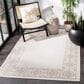 Safavieh Bermuda Floral 4" x 6" Ivory and Beige Indoor/Outdoor Area Performance Rug, , large