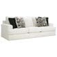 Ashley Karinne Stationary Sofa and Loveseat Set in Linen, , large
