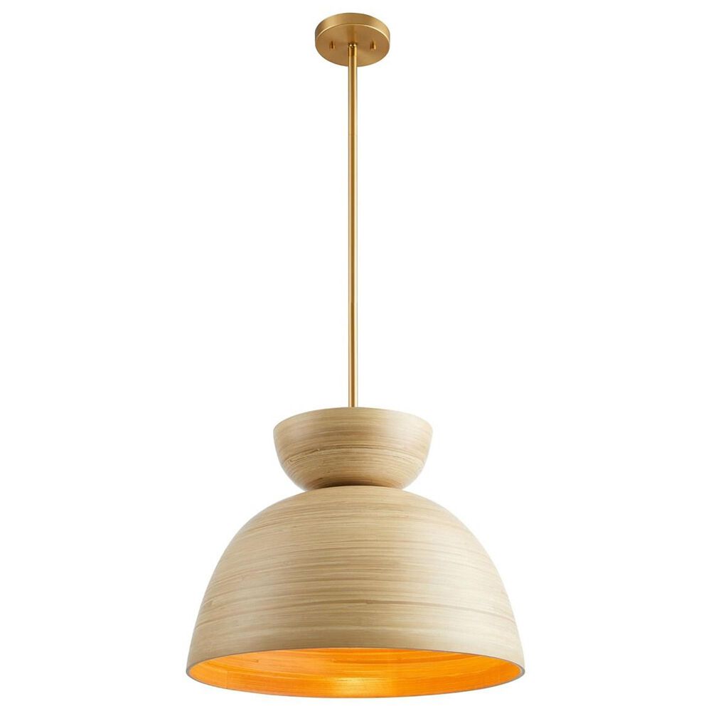 Savoy House Agave 1-Light Pendant in Gold, , large