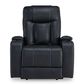 Ashley Feazada Power Recliner and Headrest in Sapphire, , large