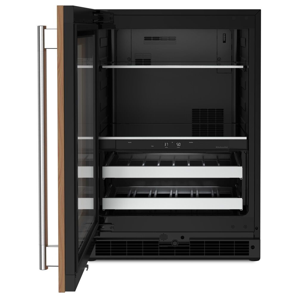 KitchenAid 4.8 Cu. Ft. Beverage Center with Left Hinge in Panel Ready, , large