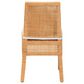 Baxton Studio Morris Side Chair in Light Honey, , large