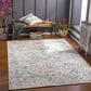 Surya Laila LAA-2311 10" x 14" Teal, Sage, Saffron, Gray and Cream Area Rug, , large