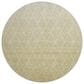 Dalyn Rug Company Lazio 8" Round Wheat Area Rug, , large