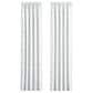 Royal Court Bungalow 84" x 41" Window Panel Pair in Spa Blue and White, , large