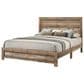 Crown Mark Elmer King Bed with Dresser and Nightstand in Rustic Brown, , large