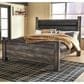 Ashley Wynnlow King Poster Bed in Gray, , large