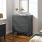 Modway Render 3-Drawer Bachelor"s Chest in Charcoal, , large