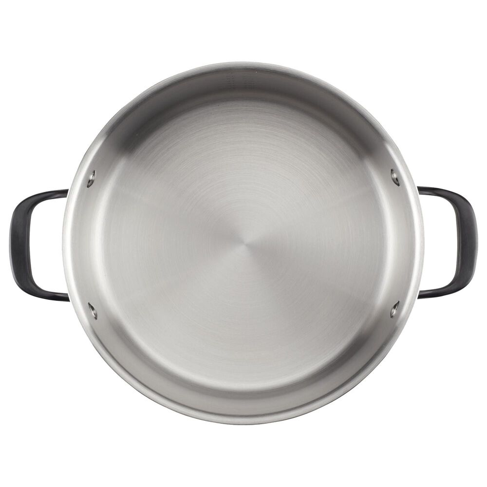 Kitchenaid 10-Piece 5-Ply Clad Cookware Set in Stainless Steel, , large