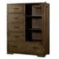 Eastern Shore Dovetail Chifferobe in Graphite, , large