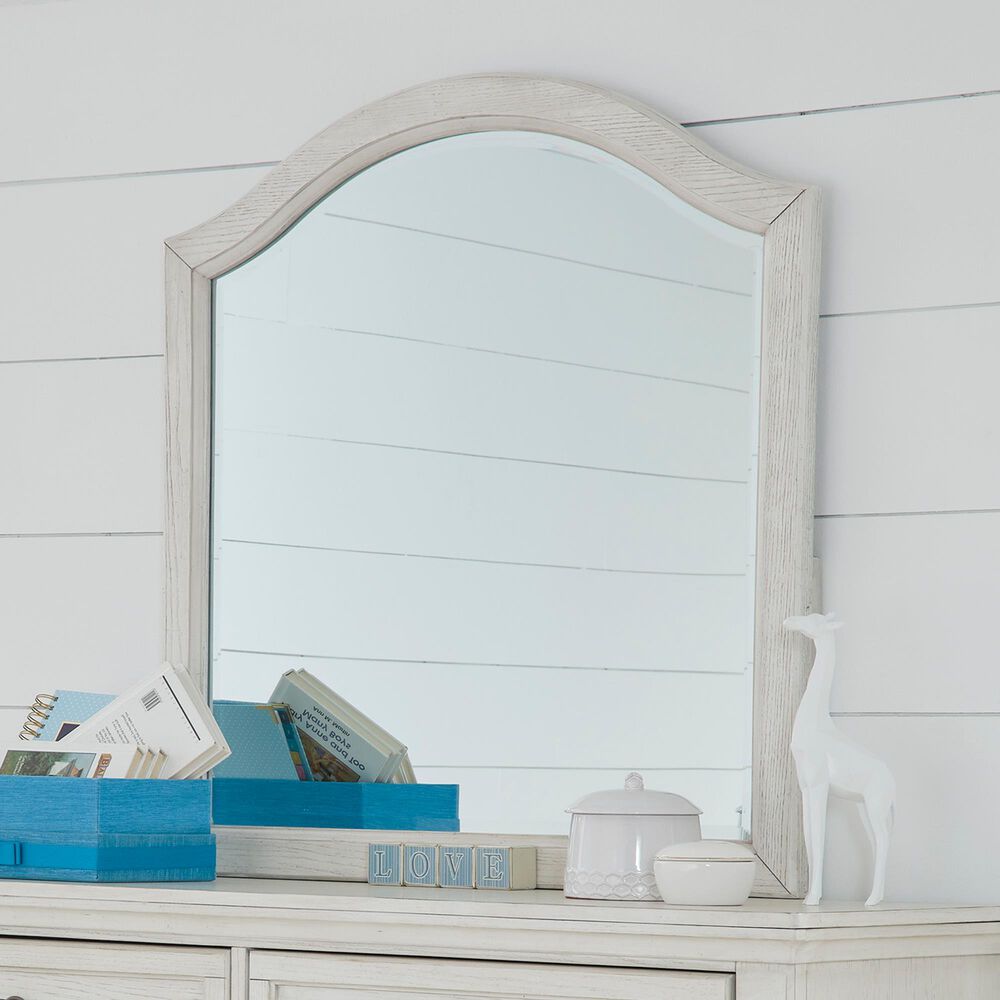 Ashley Robbinsdale Bedroom Mirror in Antique White, , large