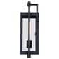 Vaxcel Sheridan 1-Light Outdoor Wall Sconce in Matte Black, , large