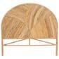 Baxton Studio Seana King Panel Headboard in Honey, , large