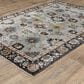 Oriental Weavers Eliana ELI08 Blue and Multicolor 7"10" x 10"10" Area Rug, , large
