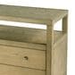 Butler Specialty Company Nora 2-Drawer Wide Nightstand with Open Shelf in Light Oak, , large