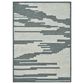 Amer Rugs Chicago 9" x 13" Blue Area Rug, , large